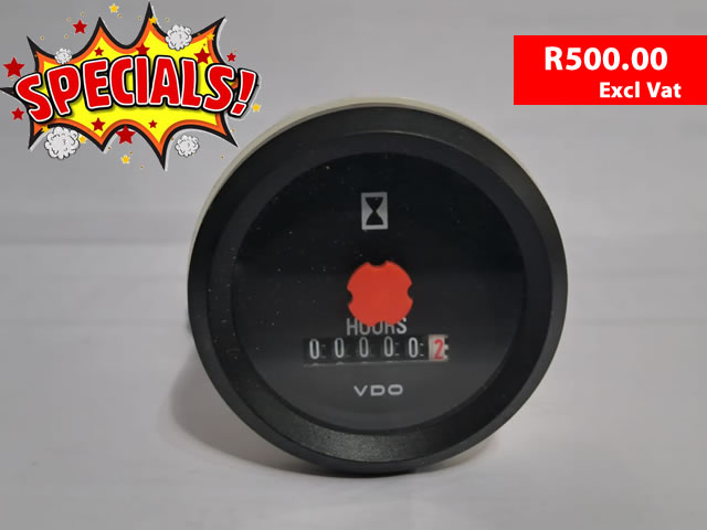 VDO Engine hours meter Gauge - no minute hand